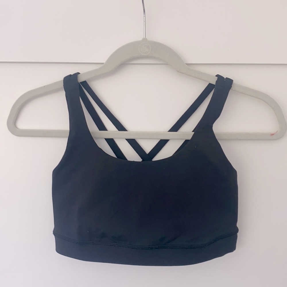 Lululemon Energy Sports Bra Black